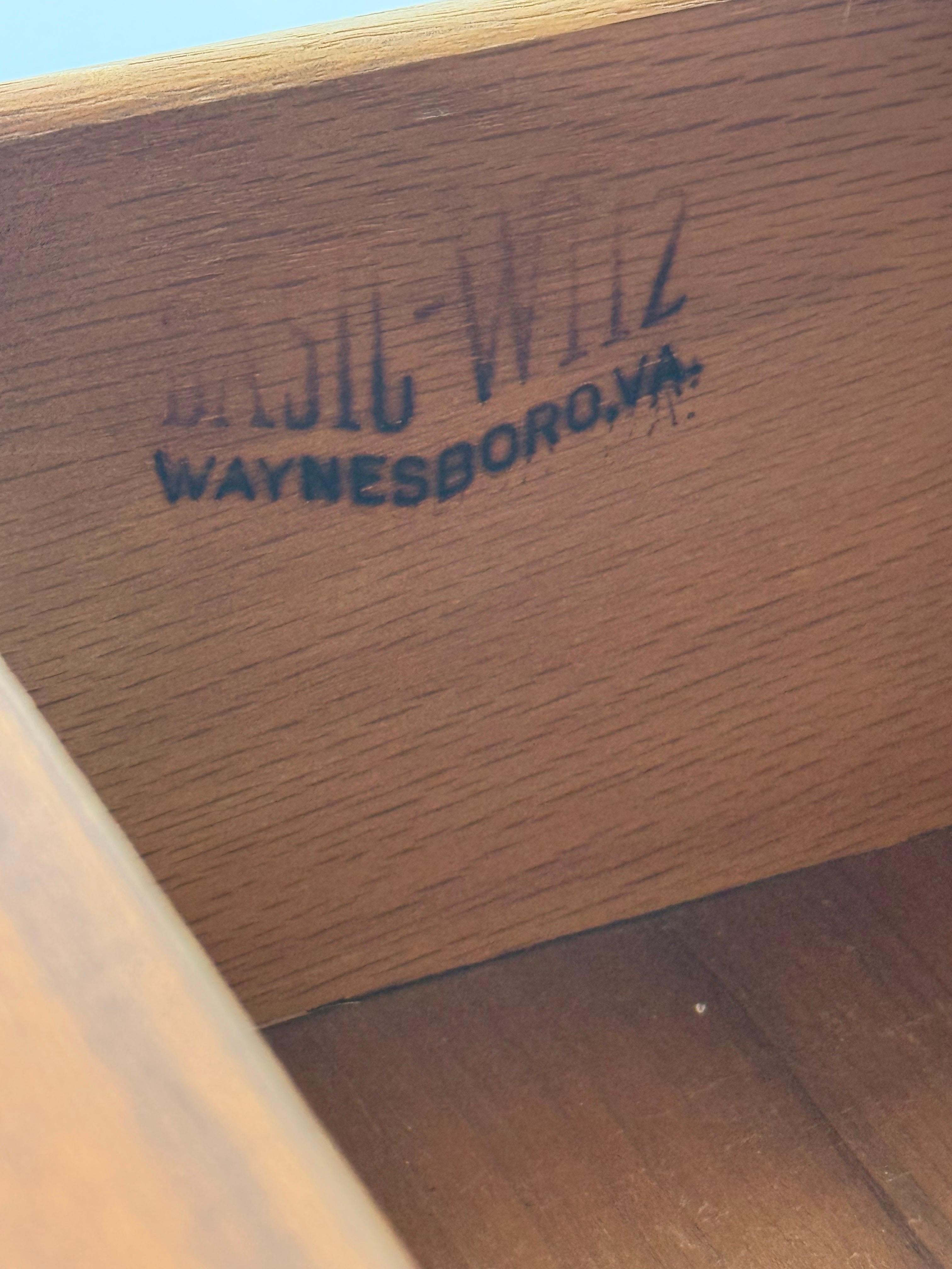 Mid-Century Highboy Dresser by Basic Witz In Good Condition In Raleigh, NC