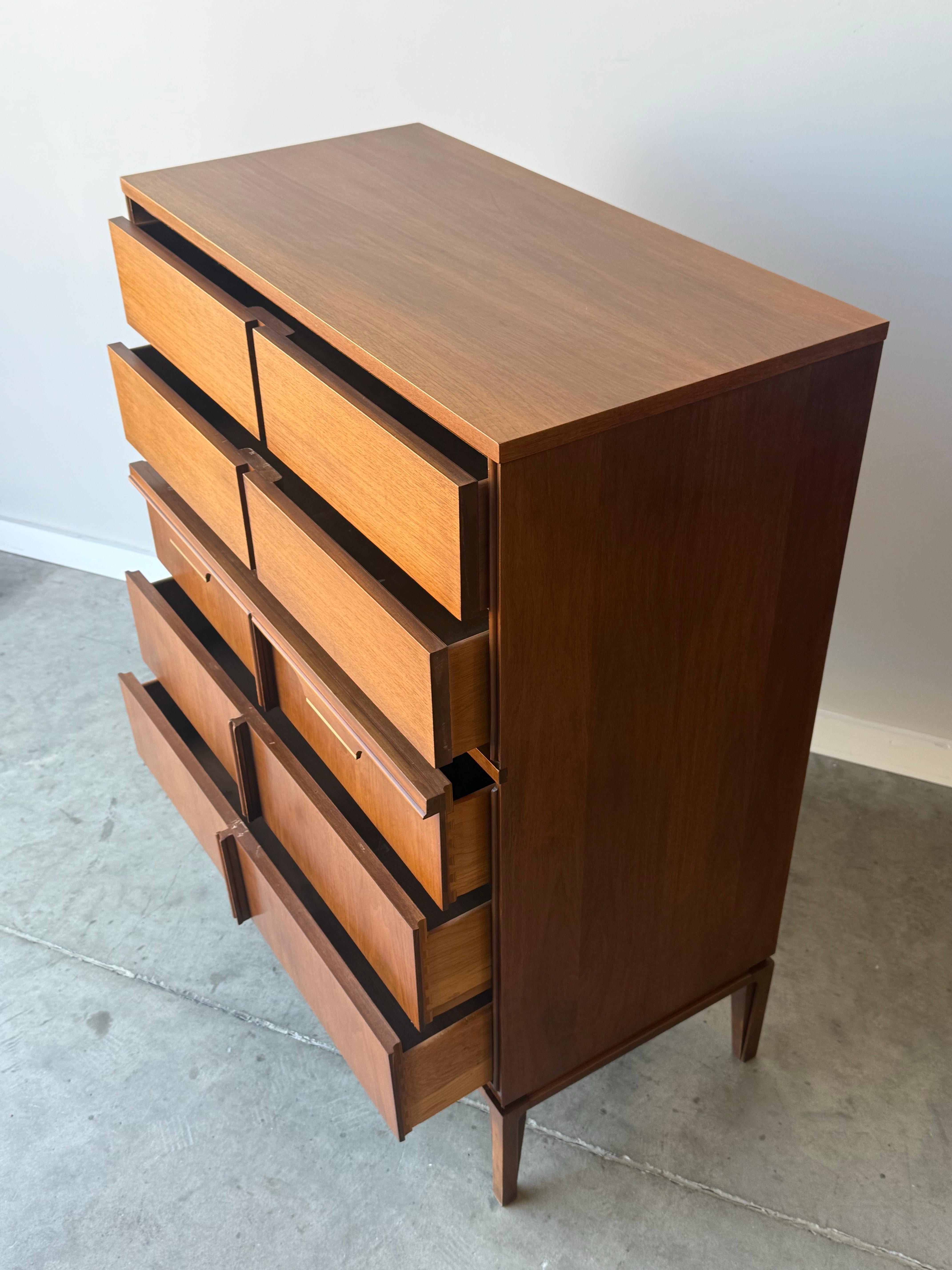 Mid-Century Highboy Dresser by Basic Witz 1