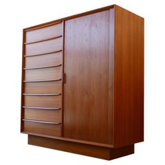 Mid-Century Highboy Dresser by Bernhard Pedersen & Son