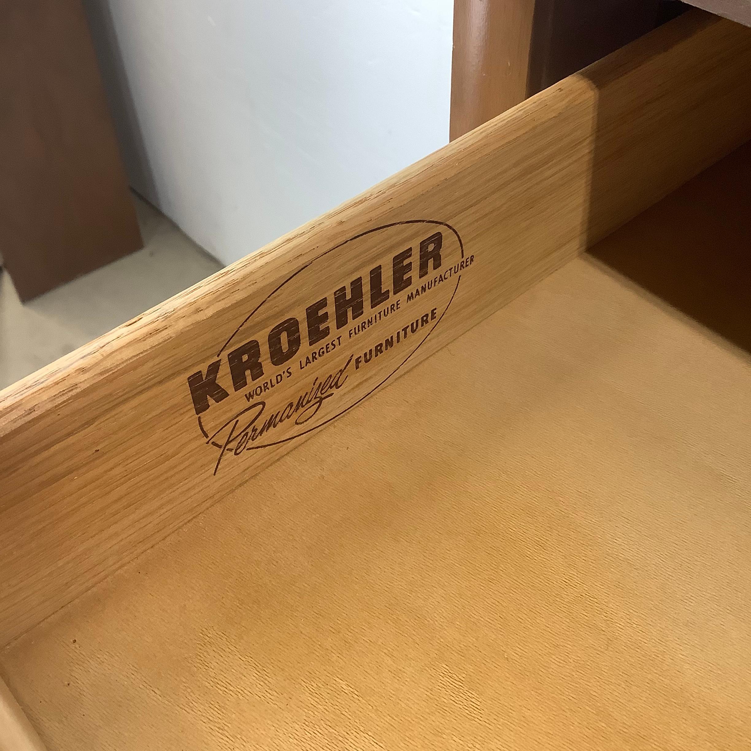 Mid-Century Highboy Dresser by Kroehler Furniture 6