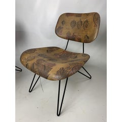 Mid-Century Hobart Wells Hairpin Lounge Chair for Lensol-Wells