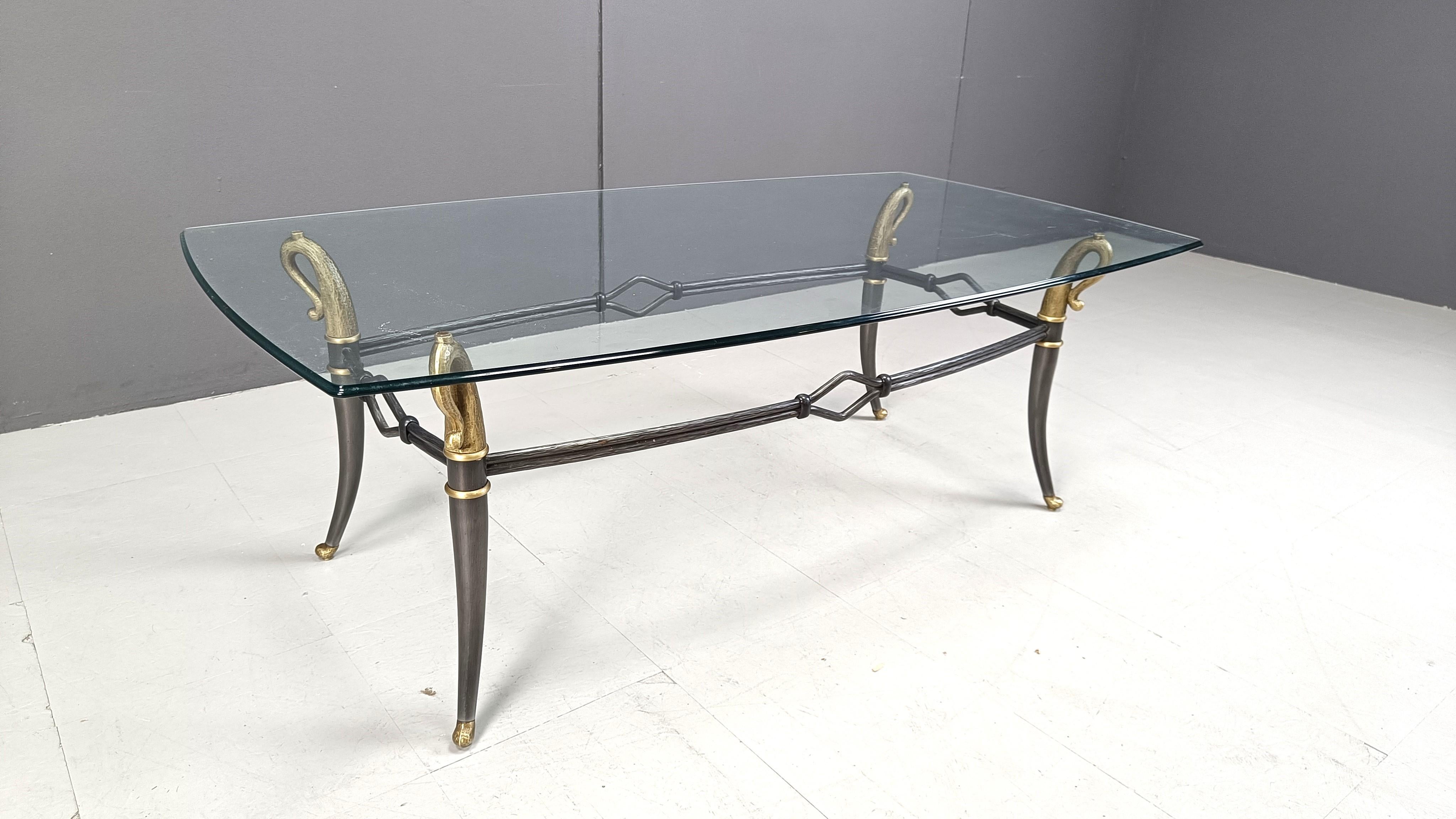 Table basse Hollywood Regency des années 1960 en vente 3
