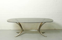 Table basse Hollywood Regency du milieu du siècle dernier par Roger Sprunger