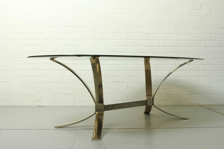 American Mid Century Hollywood Regency Coffeetable by Roger Sprunger For Sale