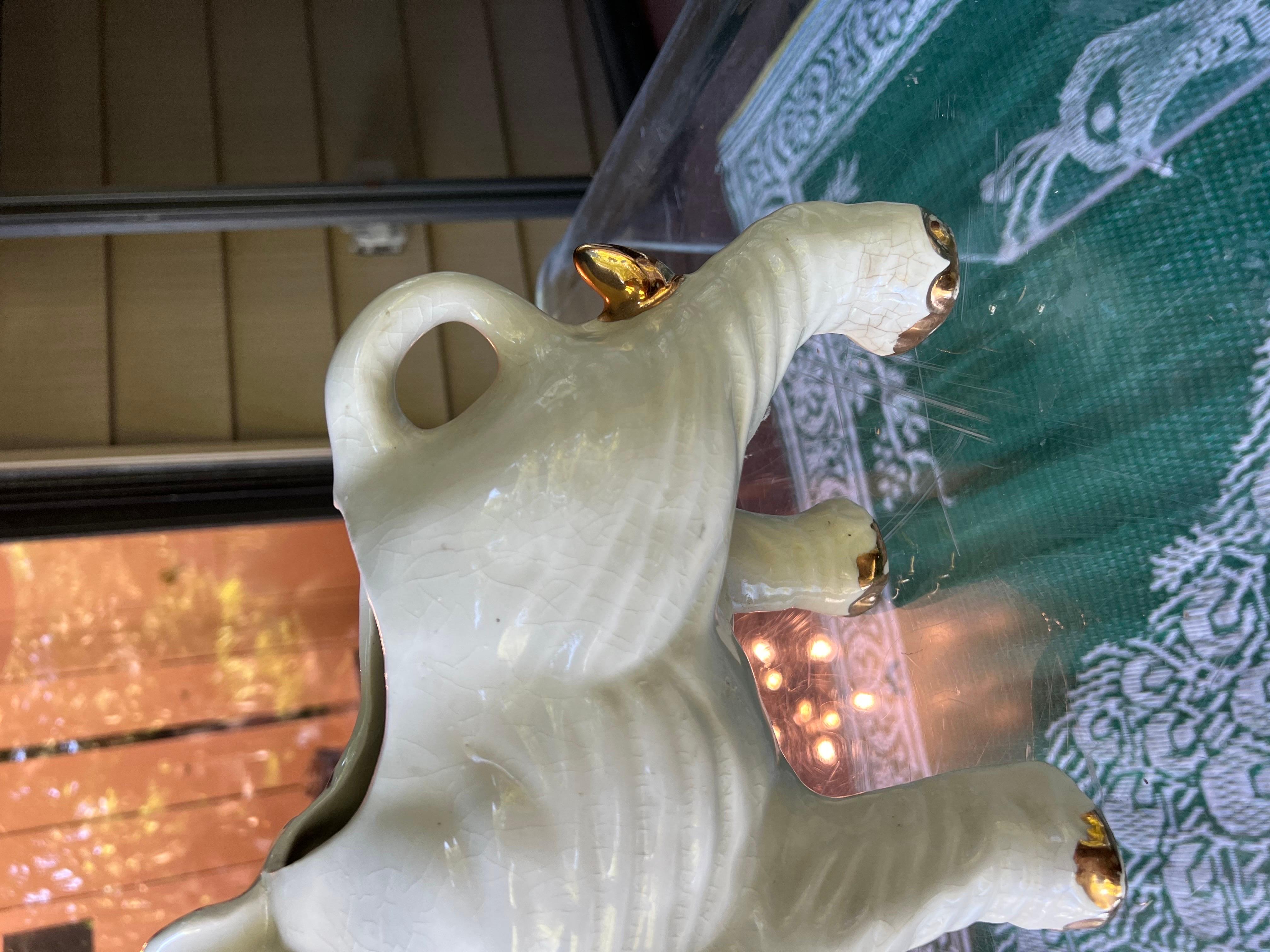 Midcentury Hollywood Regency Elephant Planter 2