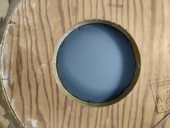 Mid-Century Hollywood Regency Gilt Wood with Gesso Mirror