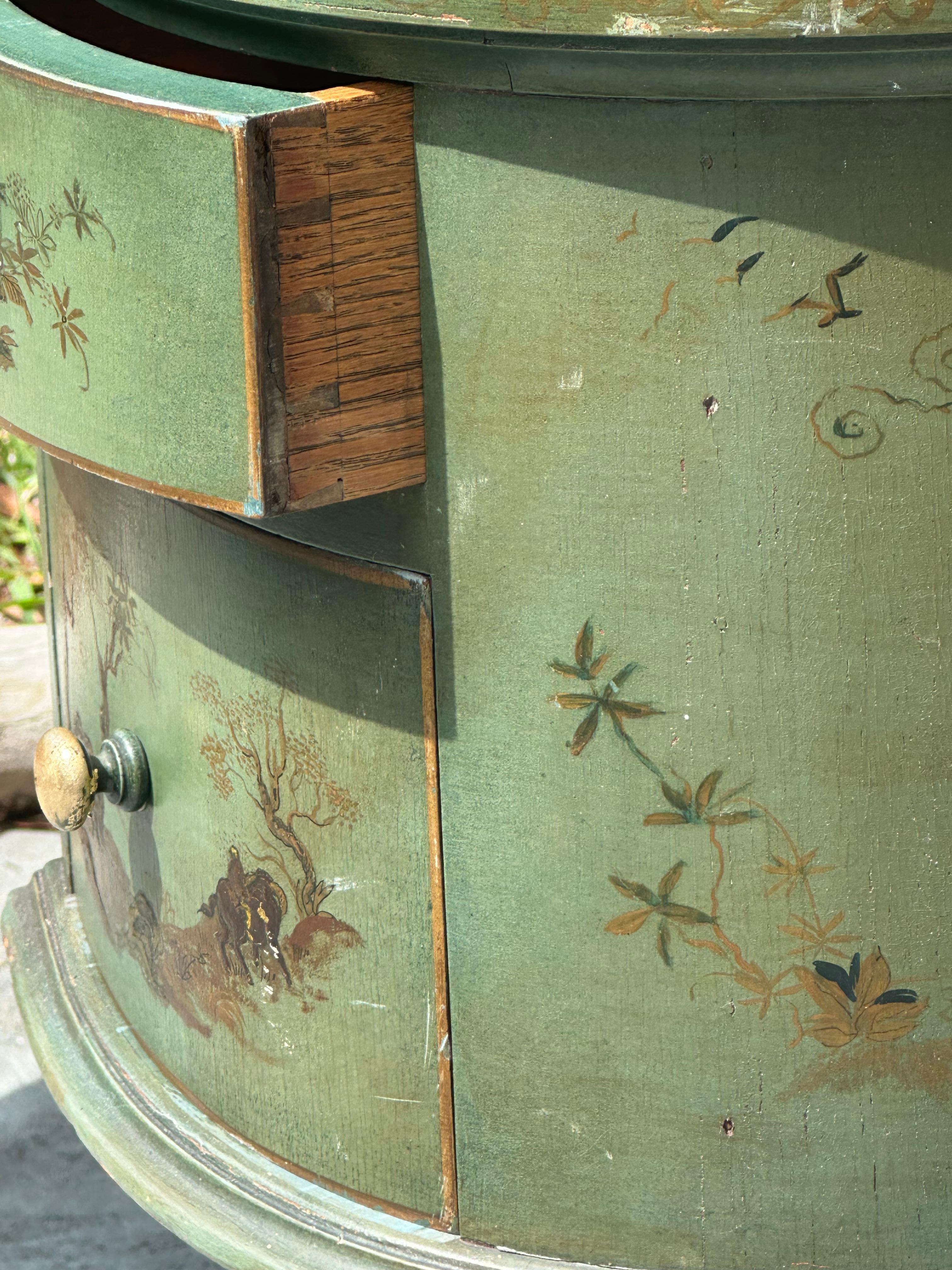 Mid-Century Hollywood Regency Kidney Shaped Writing Desk 1