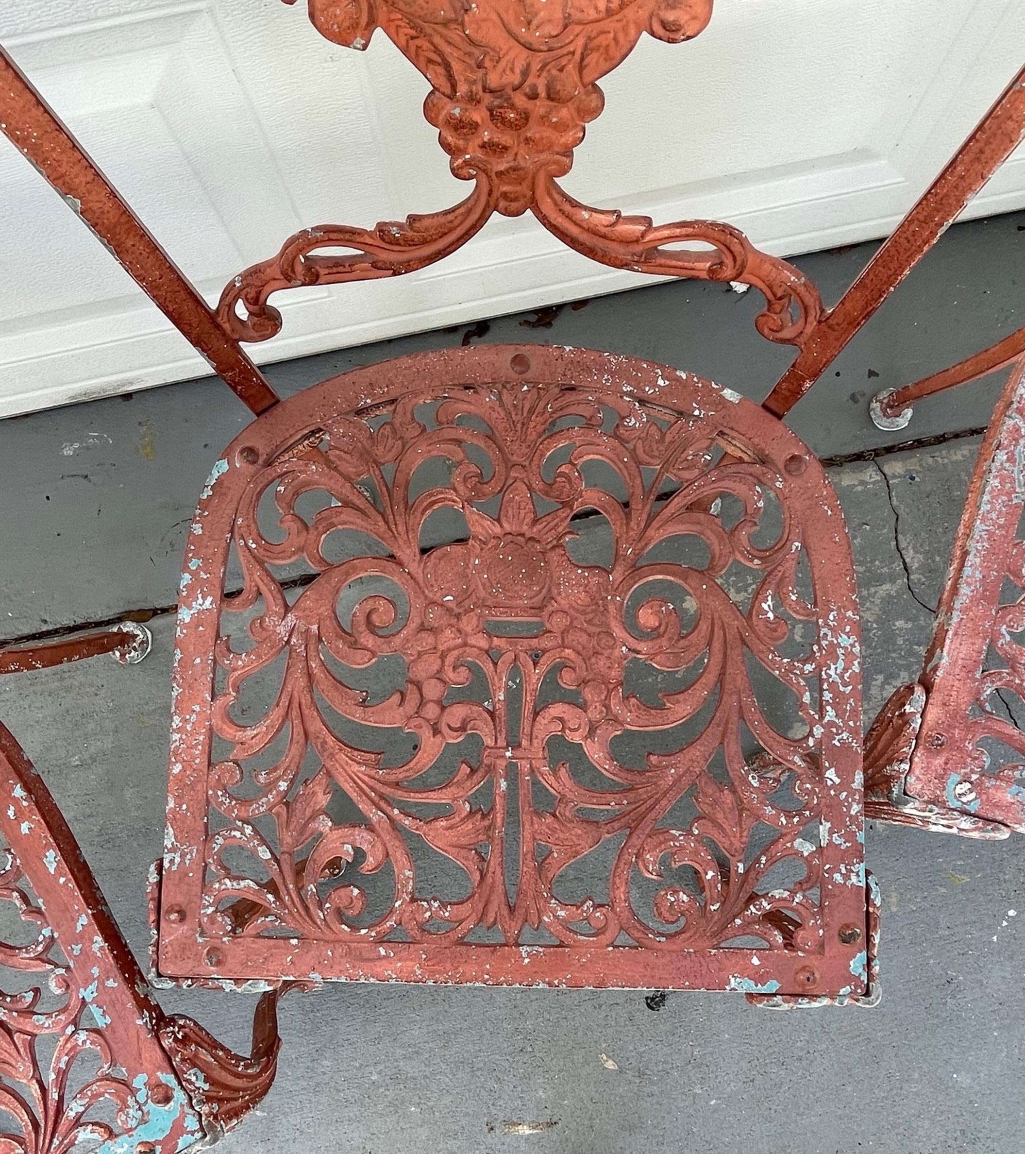 Chaises de patio, d'extérieur et de jardin MOLLA Company Mid-Century Hollywood Regency en vente 2