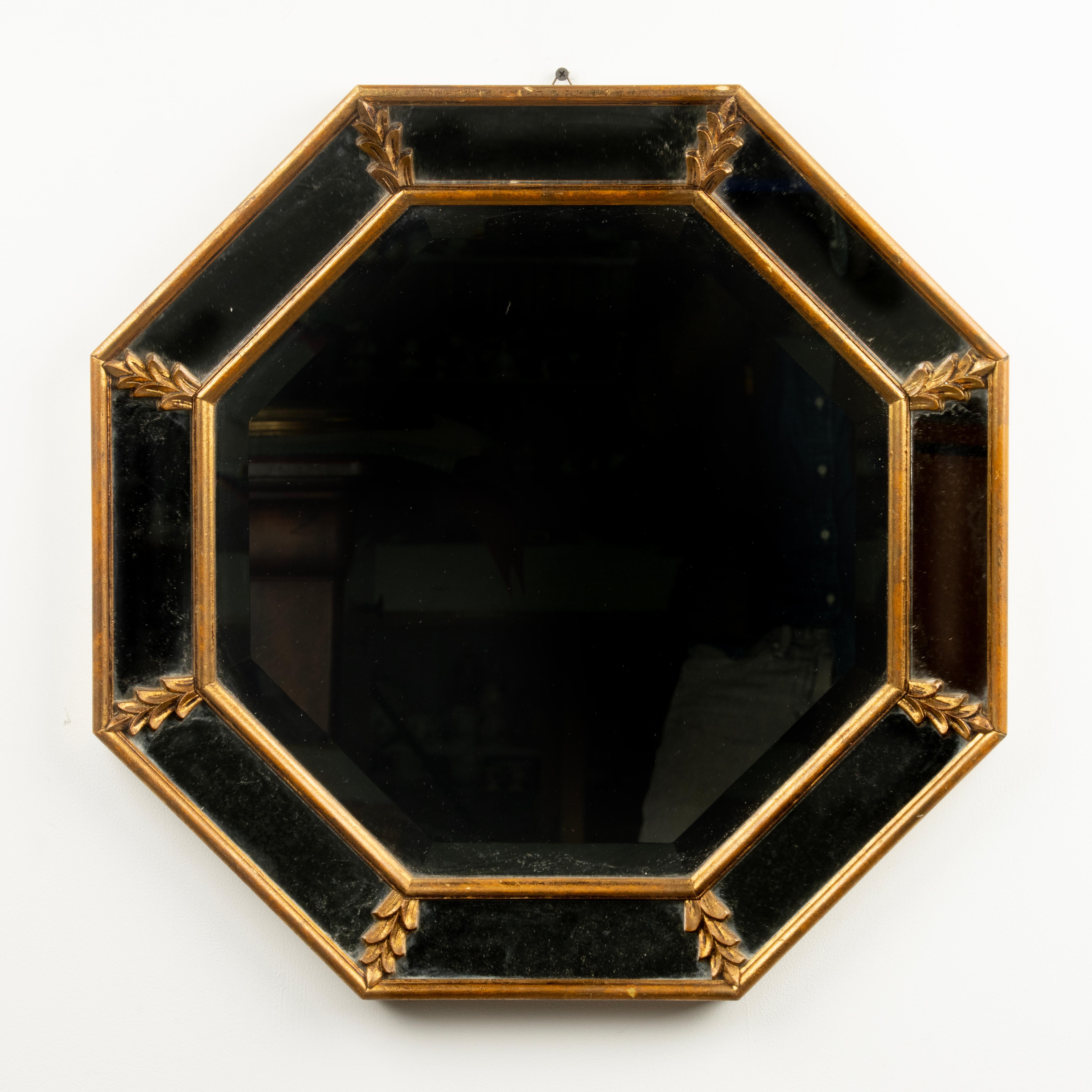Miroir octogonal Parclose de style Hollywood Regency du milieu du siècle dernier en vente 12