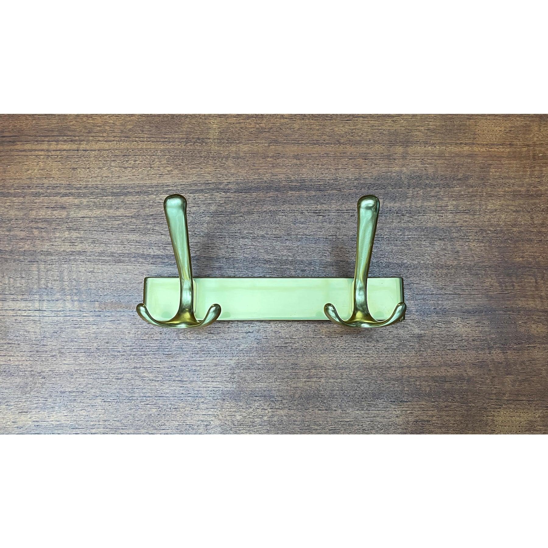Mid-Century Hollywood Regency Style Brass Coat Rack, 1960s For Sale 5
