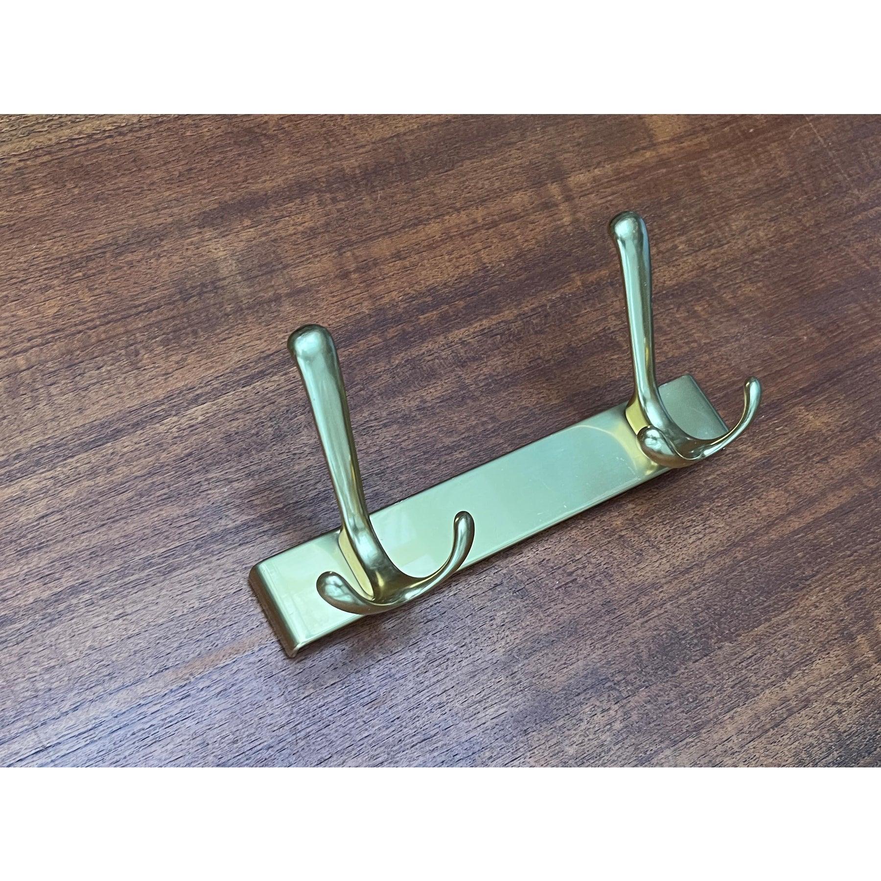 Mid-Century Hollywood Regency Style Brass Coat Rack, 1960s For Sale 6