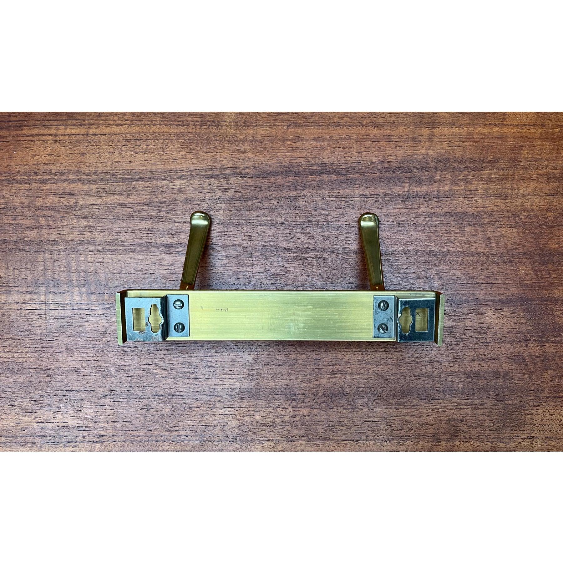 Mid-Century Hollywood Regency Style Brass Coat Rack, 1960s For Sale 8