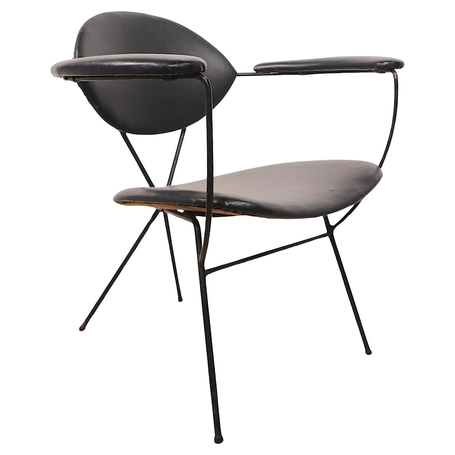 Mid Century Hoop Bowtie Chair by Joseph Cicchelli for Reilly - Wolf