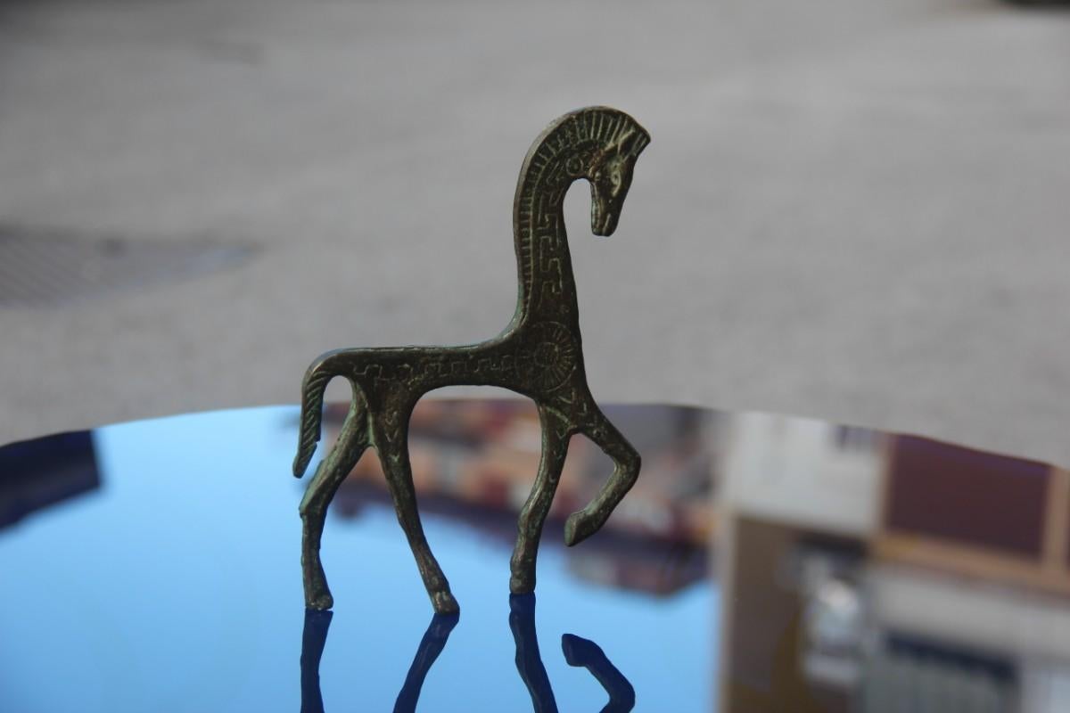 Midcentury Horse Sculpture in Bronze of 1950 Italian Design Greek Roman 1