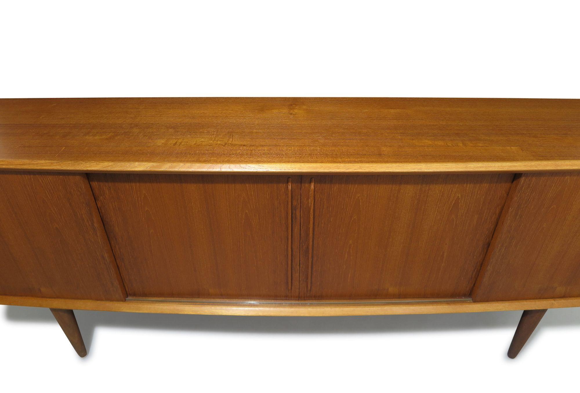 20th Century Mid-century H.P. Hansen Danish Teak Credenza Sideboard