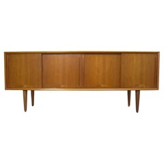 Mid-century H.P. Hansen Danish Teak Credenza Sideboard