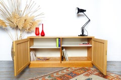 Mid Century Hugo Troeds by Nils Jonsson Oak Media Sideboard Cabinet