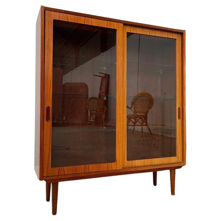 Mid-Century Hundevad Glass Cabinet