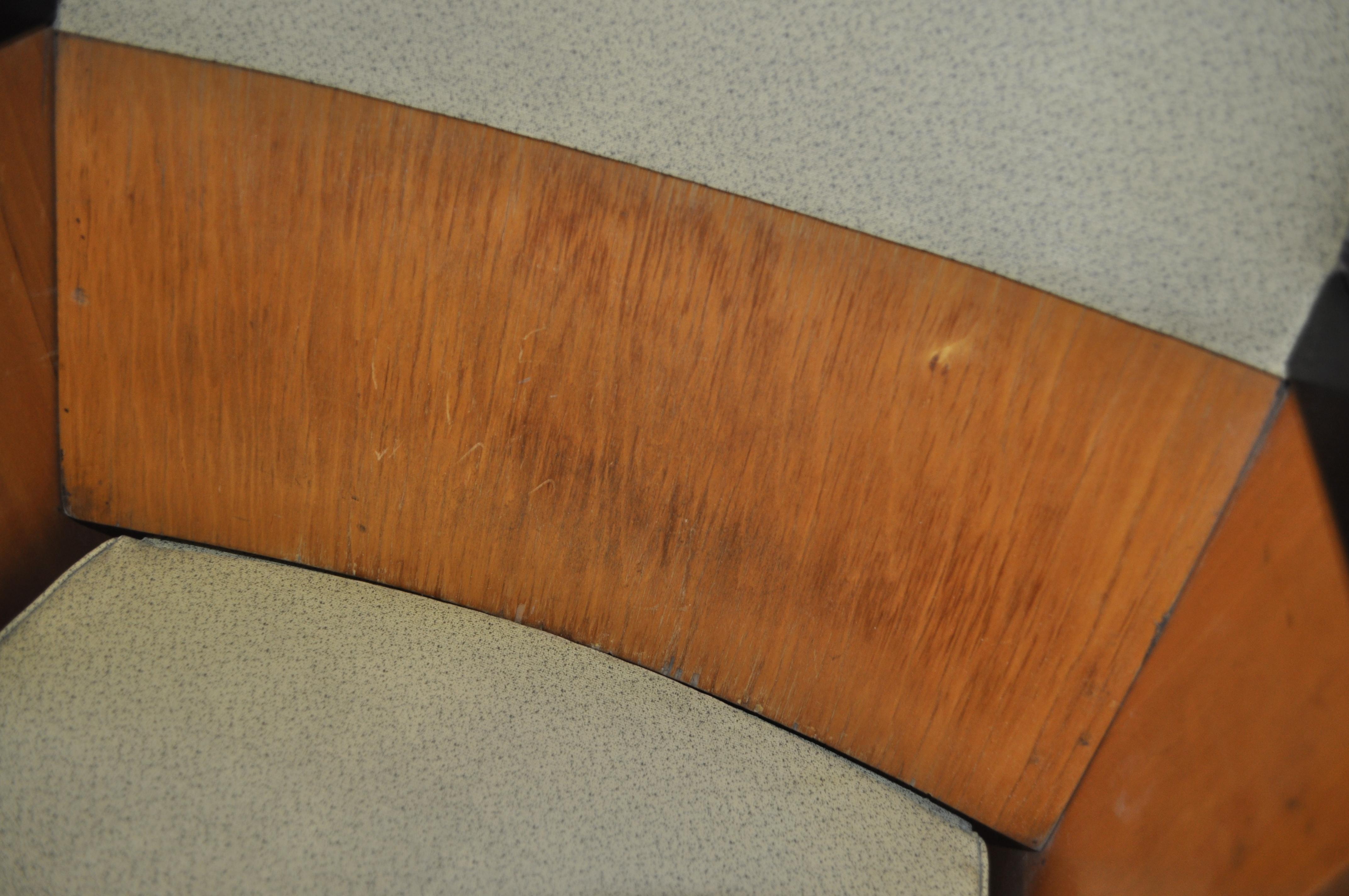 Mid-20th Century Midcentury Hungarian Cinema Seats, circa 1950s, Set of 2 For Sale
