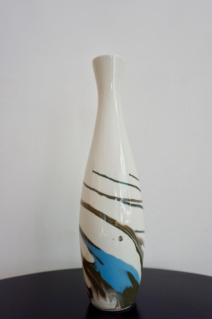 Mid-20th Century Midcentury Hungarian Porcelain Vase from Aquincum, 1960s