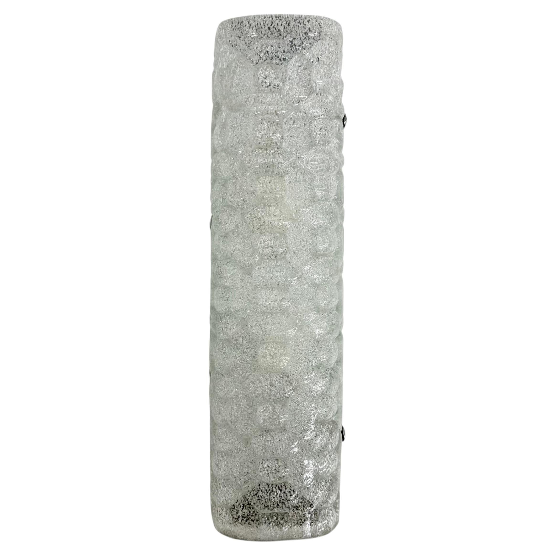 Mid-century Hustadt leuchten design Murano Glass Wall Sconces , Germany, 1970s
