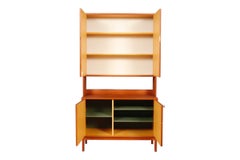 Mid-Century Hutch Cabinet