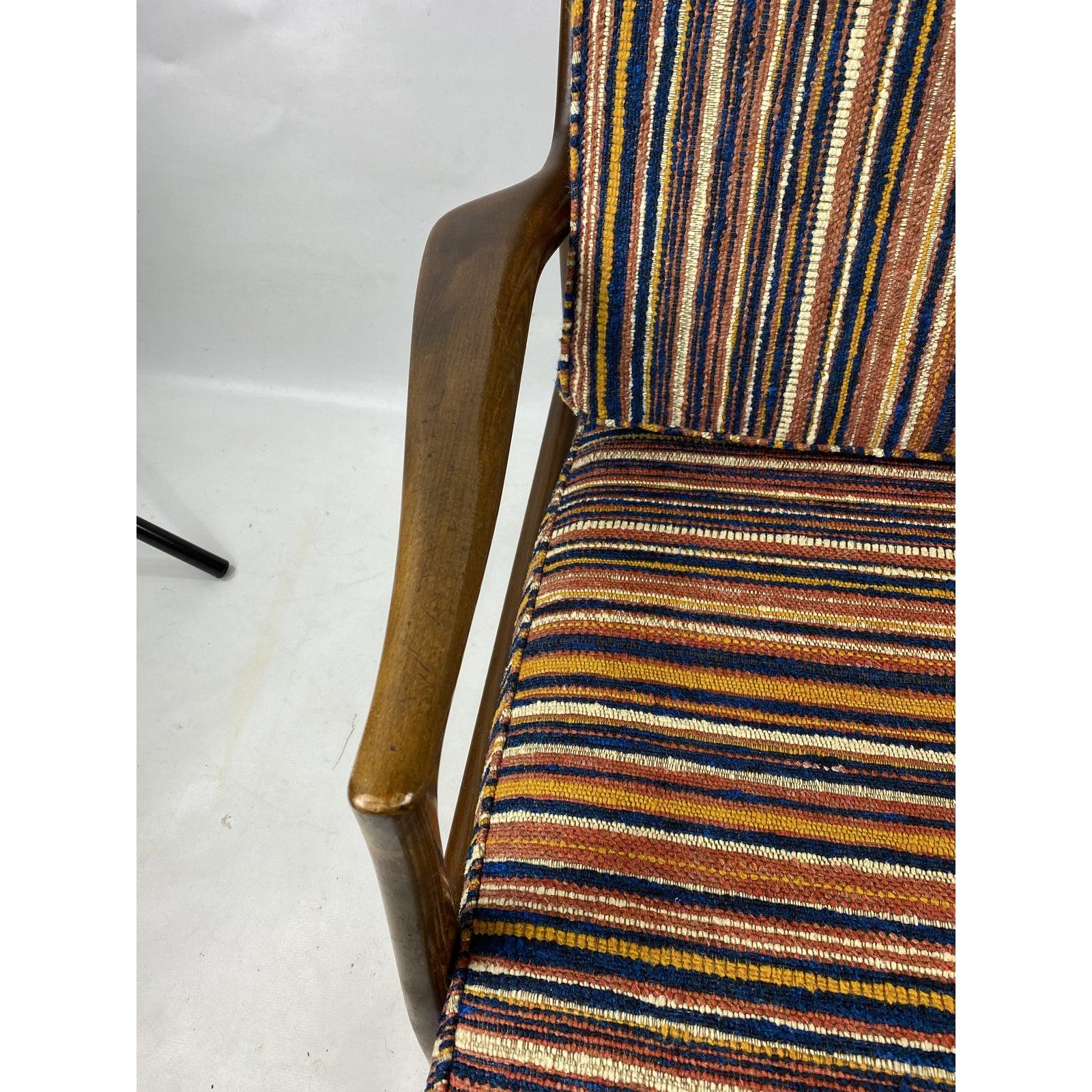 Mid-Century Ib Kofod-Larsen for Selig Walnut Lounge Chair 1