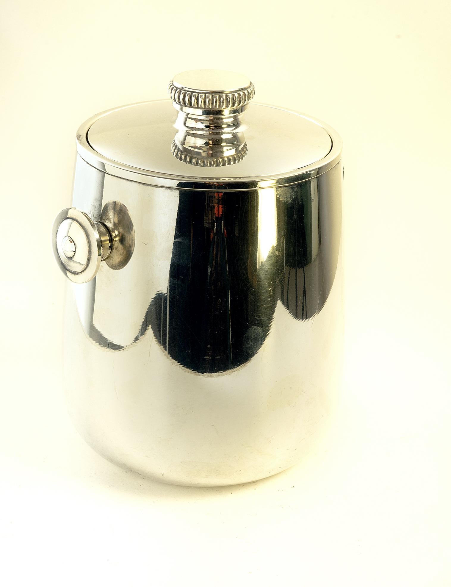 Mid Century Ice Bucket by Macabo Milano, Italy For Sale 2