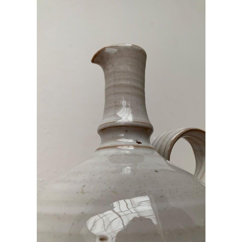 Vaso a caraffa in ceramica islandese di metà secolo di Sigurdar Haukssonar, anni '60 in vendita 3