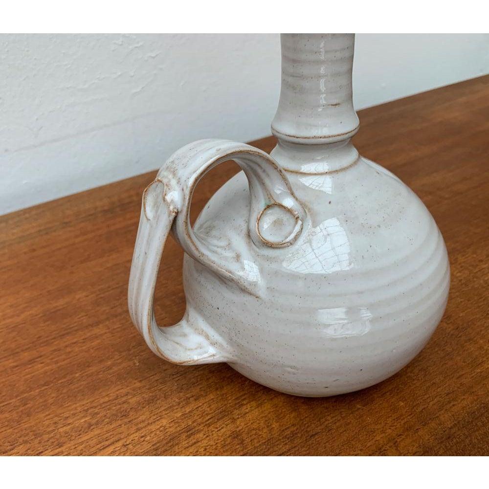 Vaso a caraffa in ceramica islandese di metà secolo di Sigurdar Haukssonar, anni '60 in vendita 4