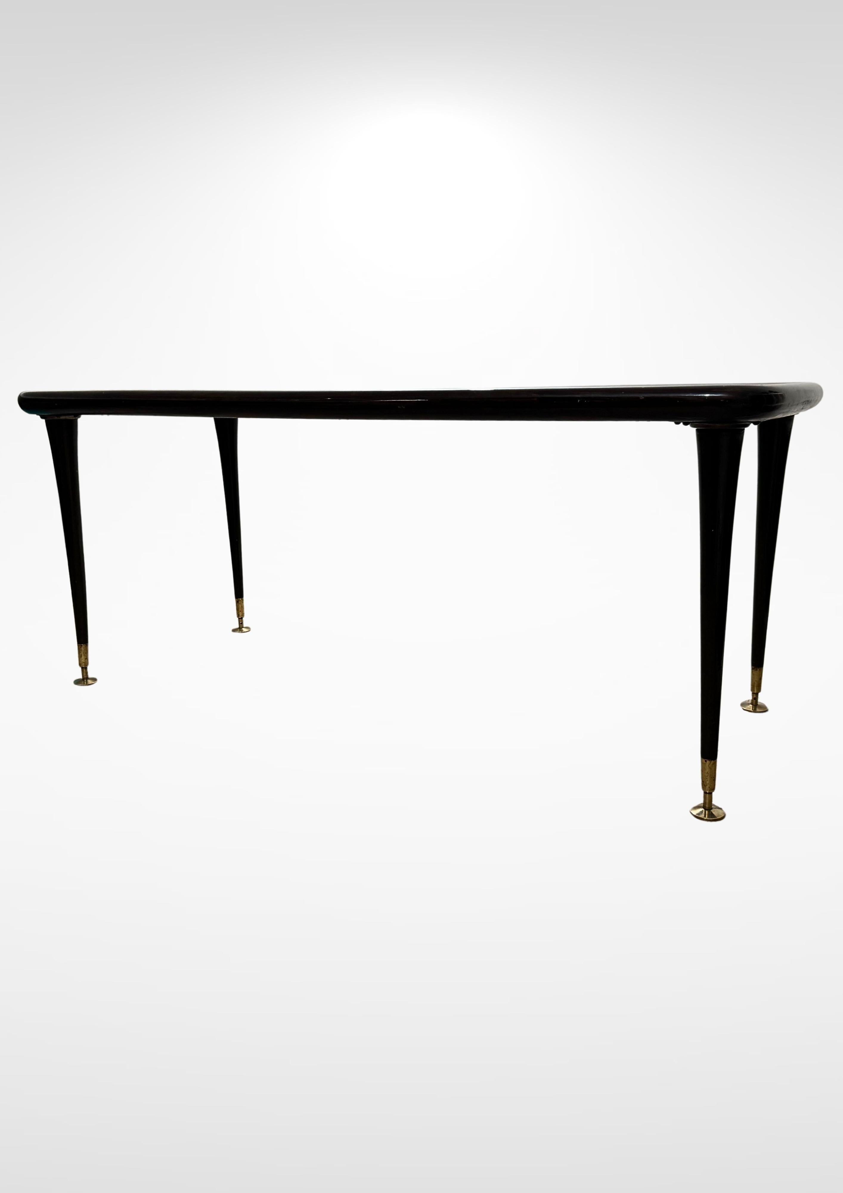 Table basse du milieu du siècle Ico Parisi pour De Beggis Design italien vers 1950s en vente 4