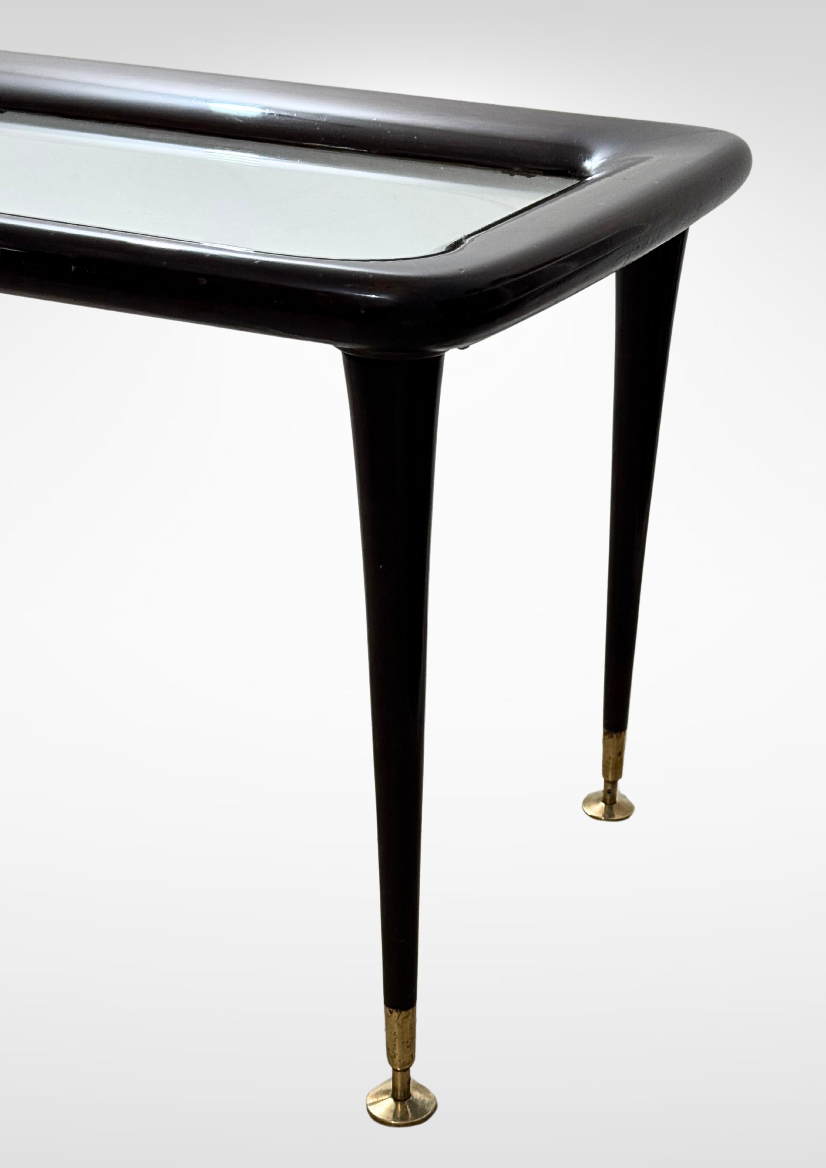 Table basse du milieu du siècle Ico Parisi pour De Beggis Design italien vers 1950s Bon état - En vente à Torquay, GB