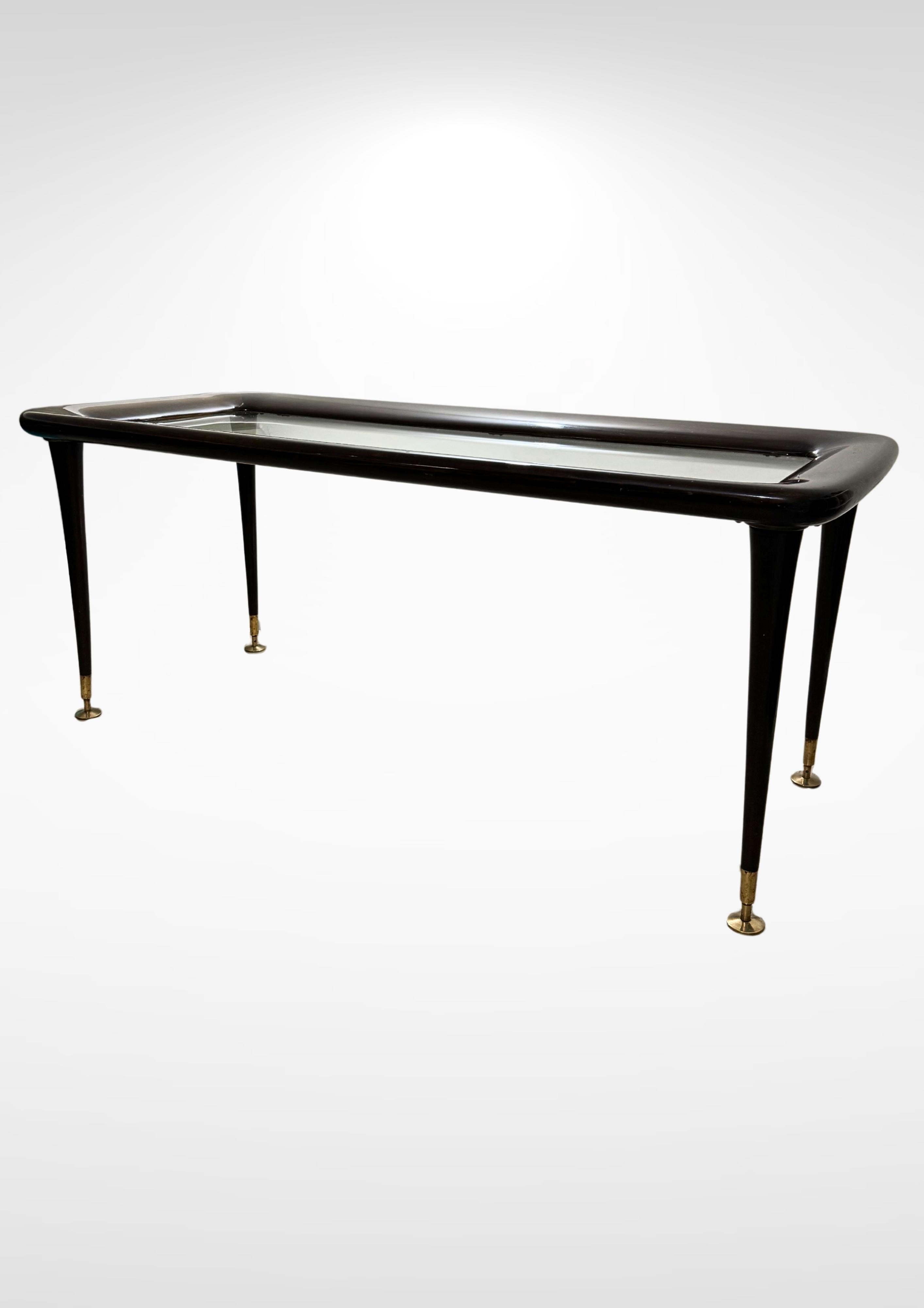 20ième siècle Table basse du milieu du siècle Ico Parisi pour De Beggis Design italien vers 1950s en vente