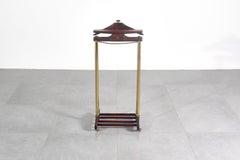 Mid-Century Ico Parisi for F.lli Reguitti Original Wooden Valet Stand 50s Italy