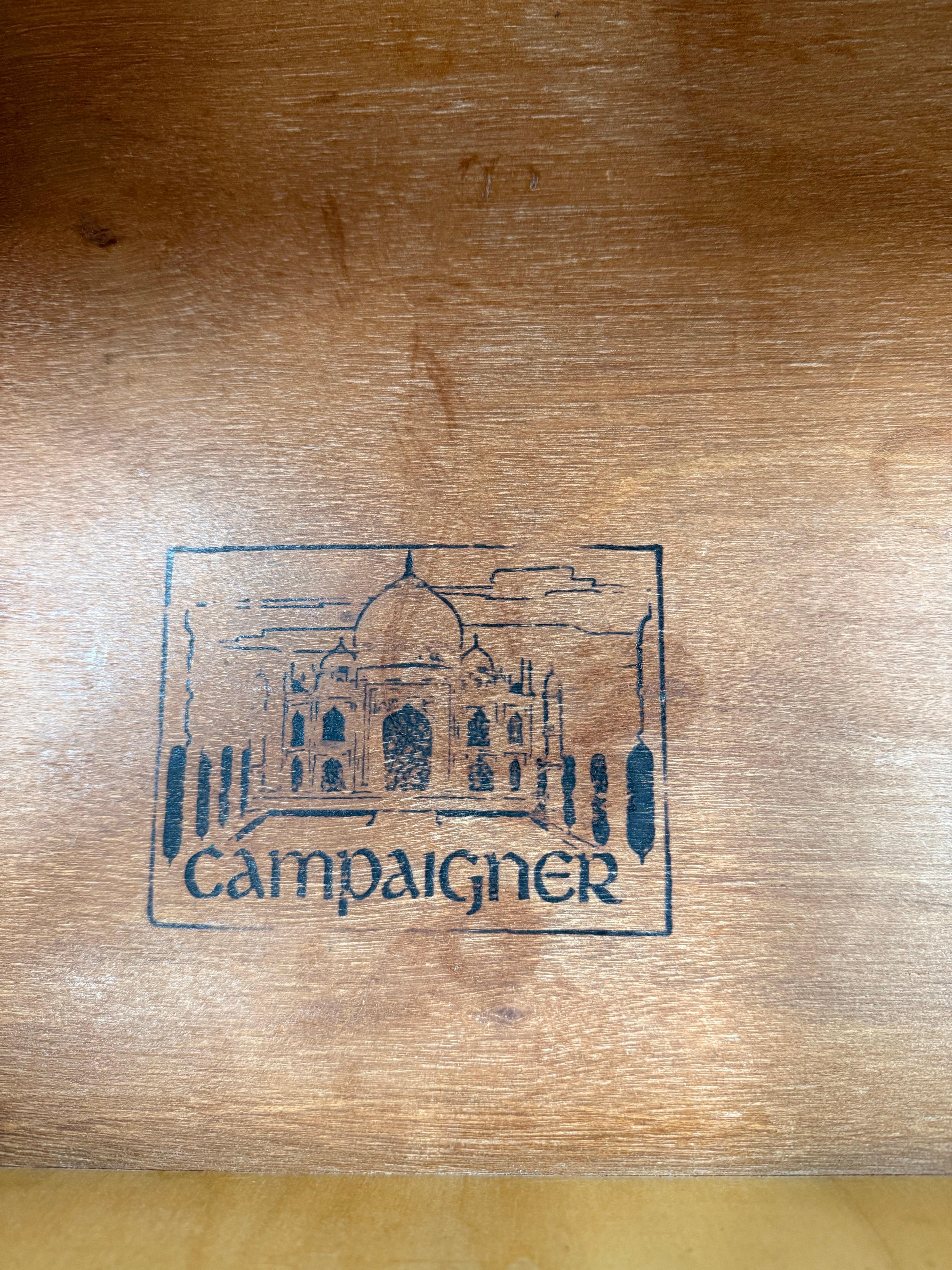 Mid Century Iconic Dixie Furniture Tall Campaign Dresser from Campaigner Line 2