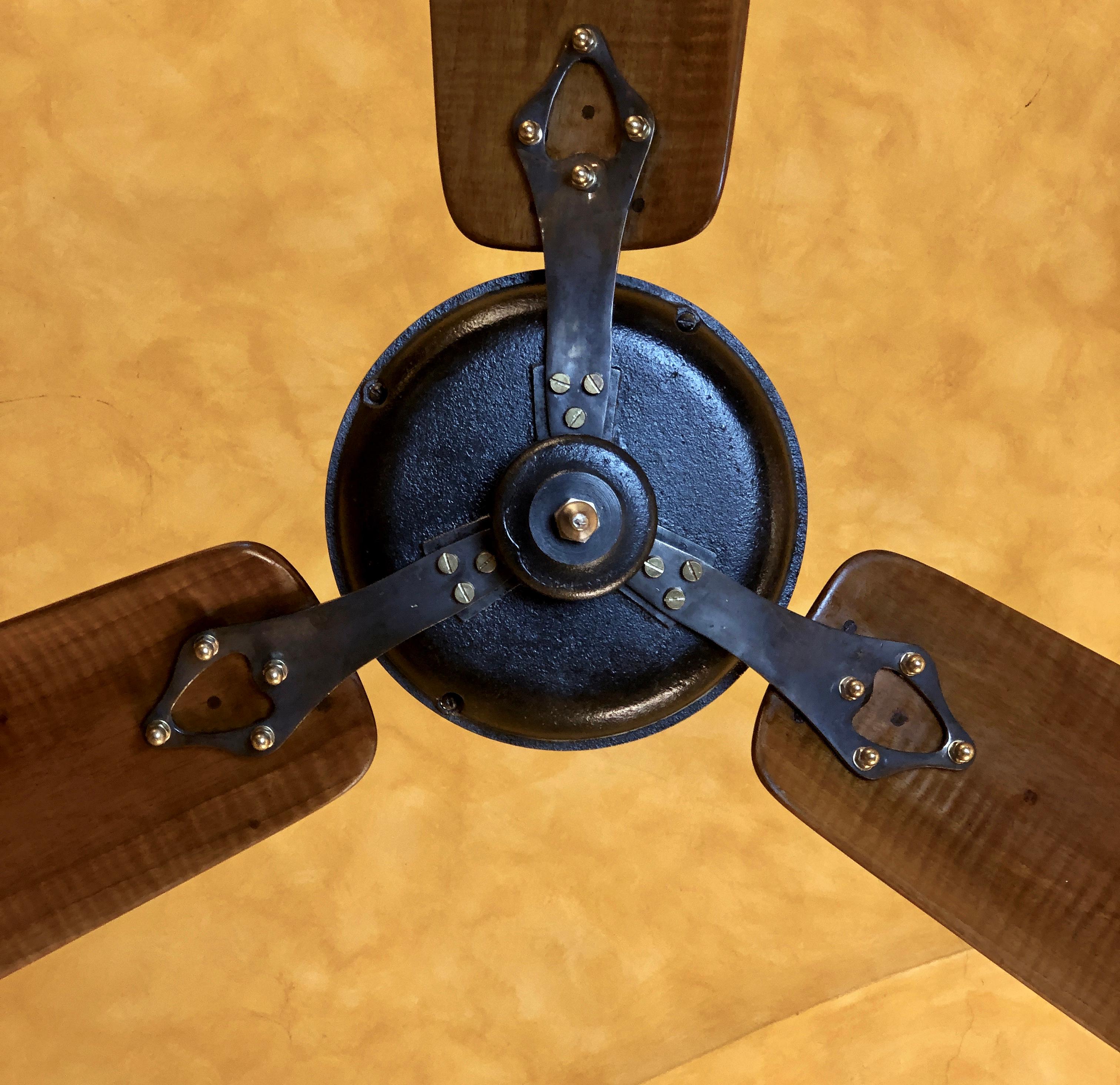 antique cast iron ceiling fan