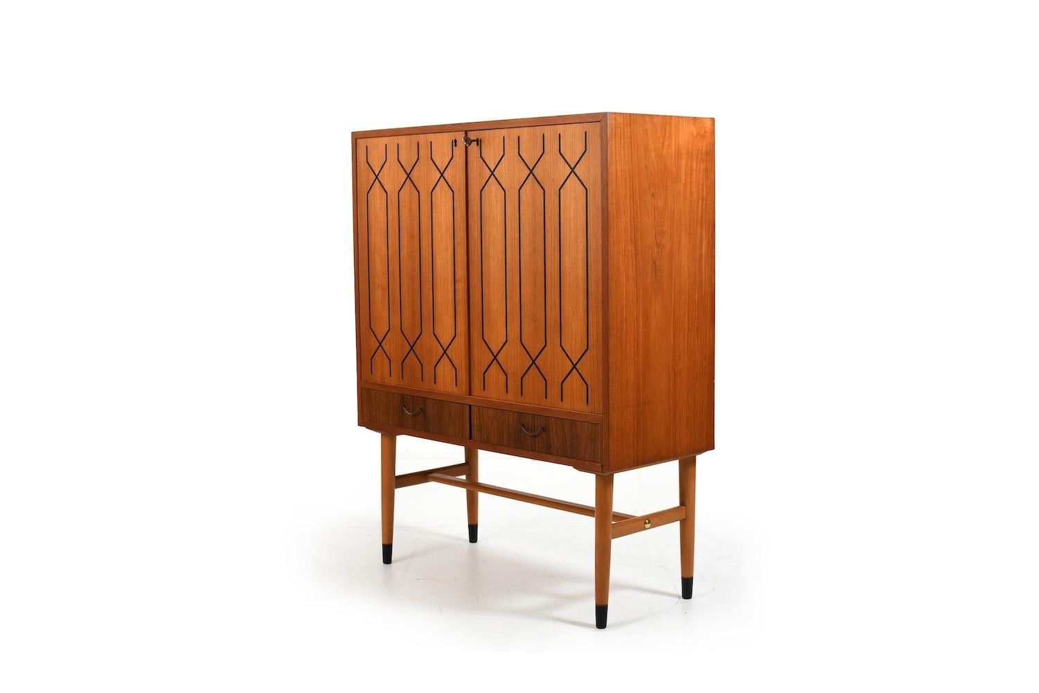 Mid Century IKEA Teak Cabinet from the 1950s 3