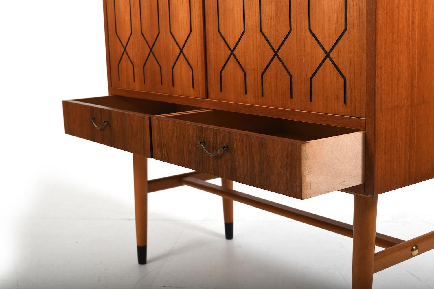 Mid Century IKEA Teak Cabinet from the 1950s 4