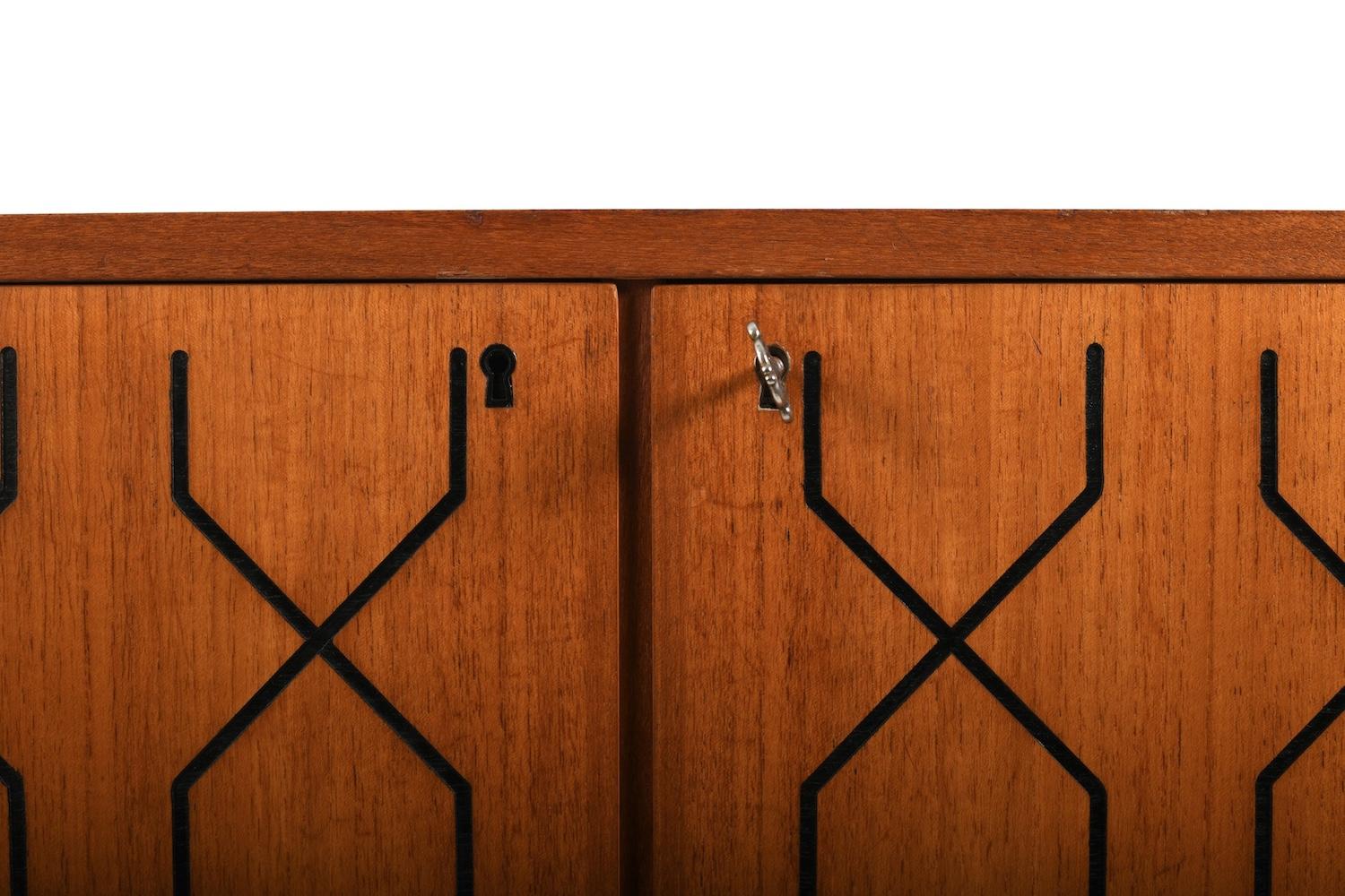 Swedish Mid Century IKEA Teak Cabinet from the 1950s