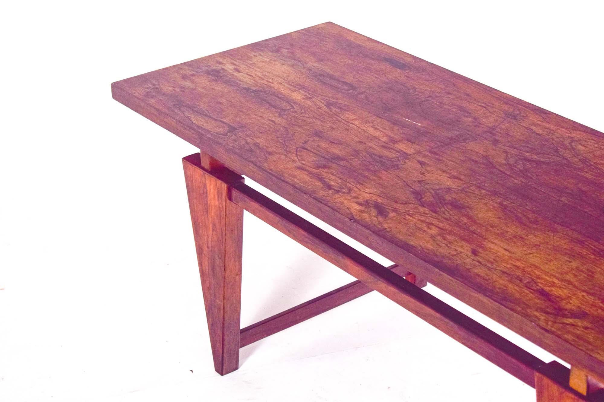 Mid Century Illum Wikkelso, Coffee Table for Møbelfabrikken Toften, 1960's In Good Condition For Sale In Lisboa, Lisboa