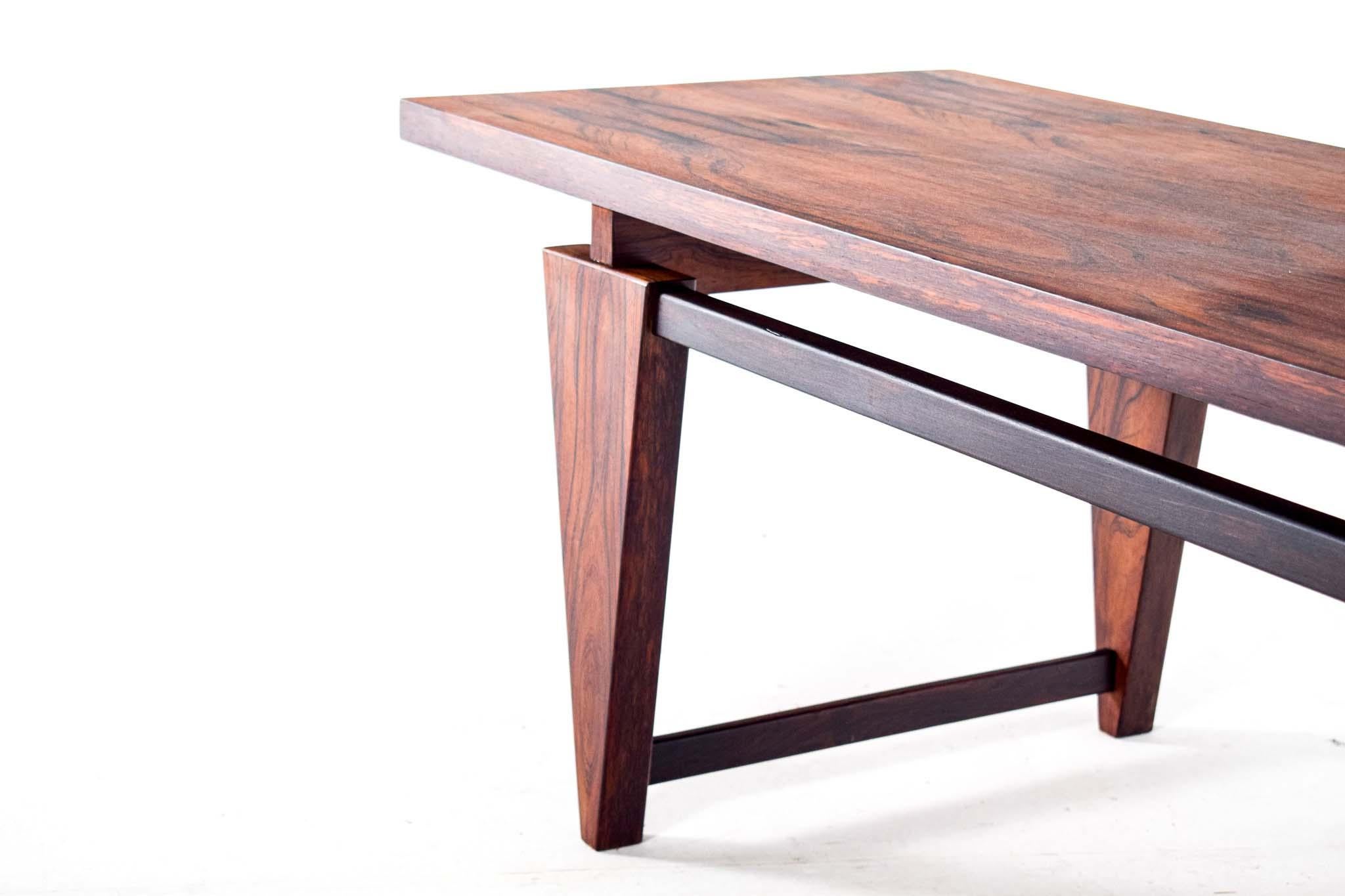 Mid-20th Century Mid Century Illum Wikkelso, Coffee Table for Møbelfabrikken Toften, 1960's For Sale