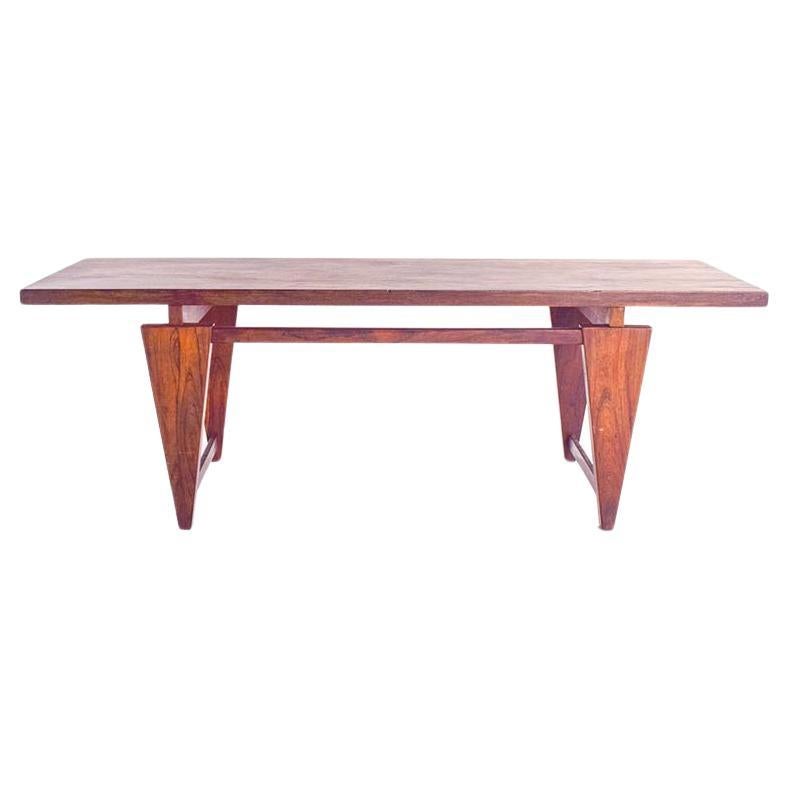 Table basse pour Møbelfabrikken Toften, Illum Wikkelso, milieu de siècle, années 1960