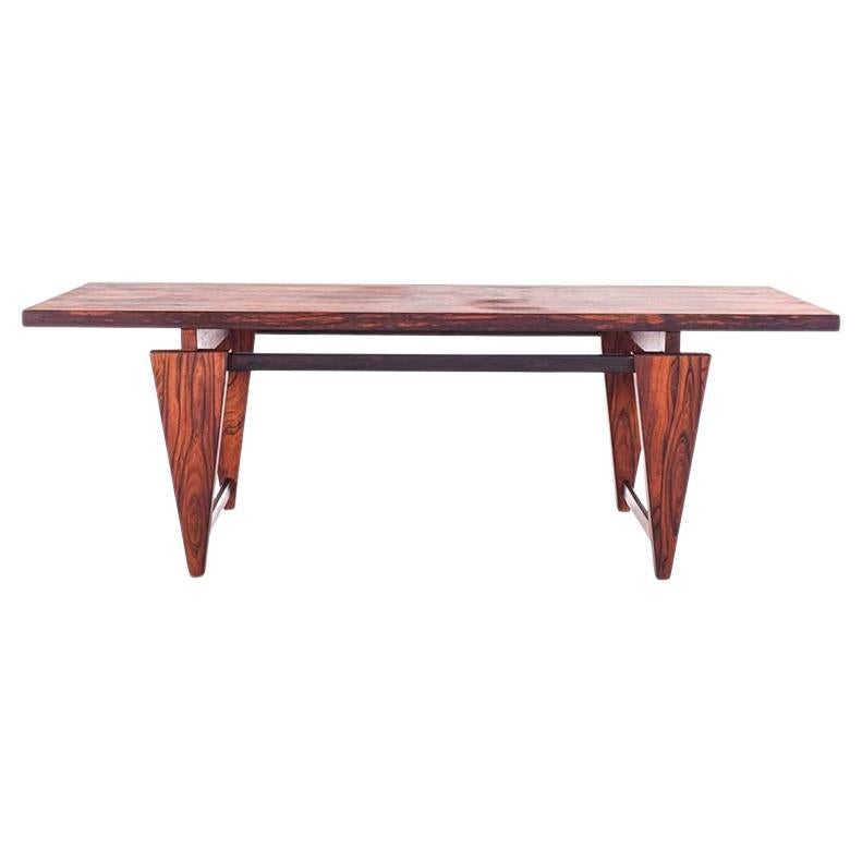 Mid Century Illum Wikkelso, Couchtisch für Møbelfabrikken Toften, 1960er Jahre