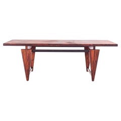 Mid Century Illum Wikkelso, Coffee Table for Møbelfabrikken Toften, 1960's