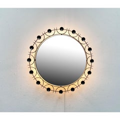 Mid-Century Illuminated Mirror, 1960s