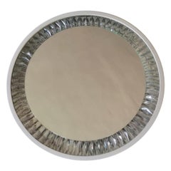 Retro Mid Century Illuminated Mirror