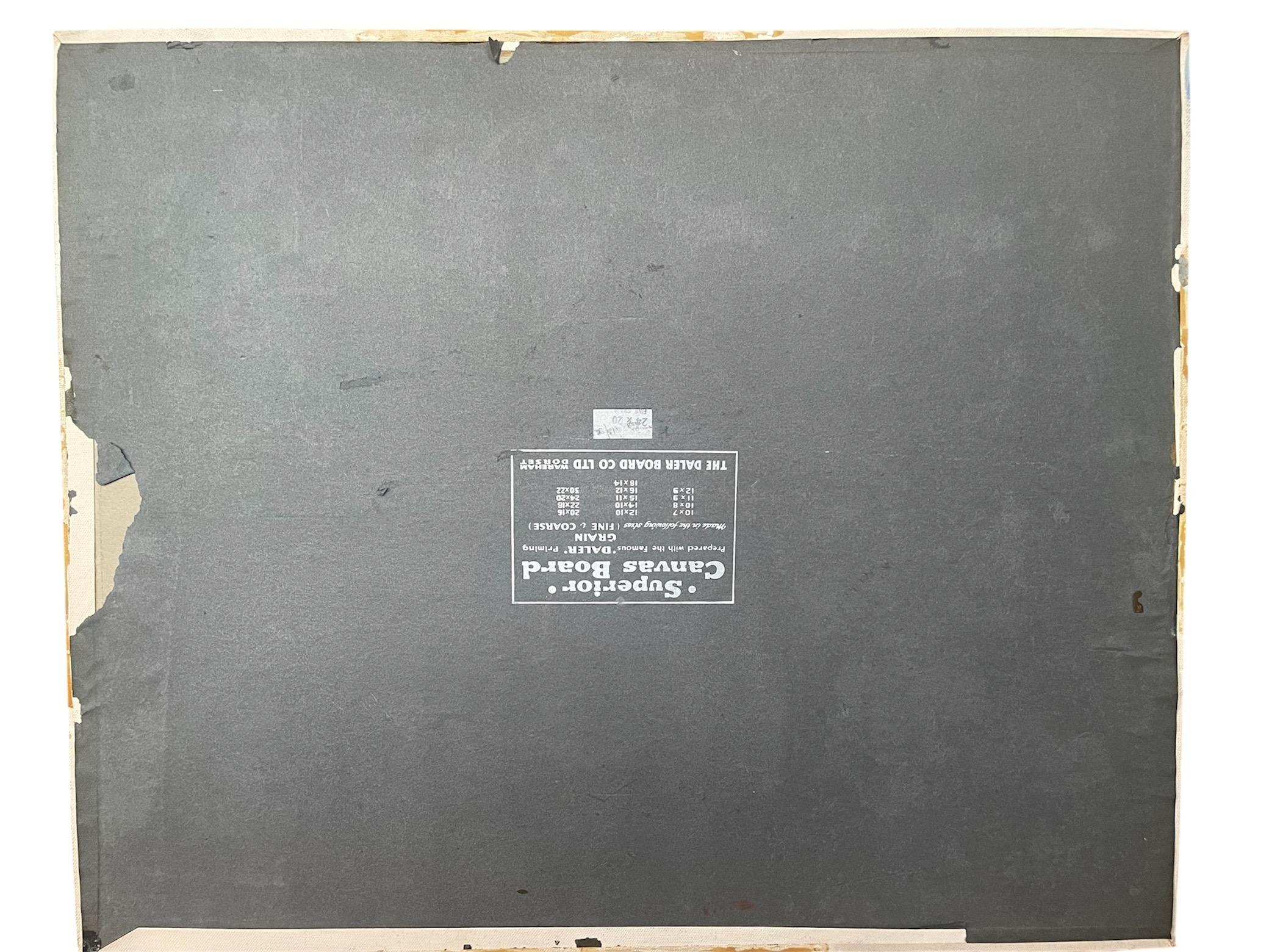 Óleo impresionista de mediados de siglo sobre tabla de Shingler en venta 1