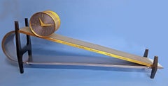 Mid-Century Incline Plane Clock by Gubelin