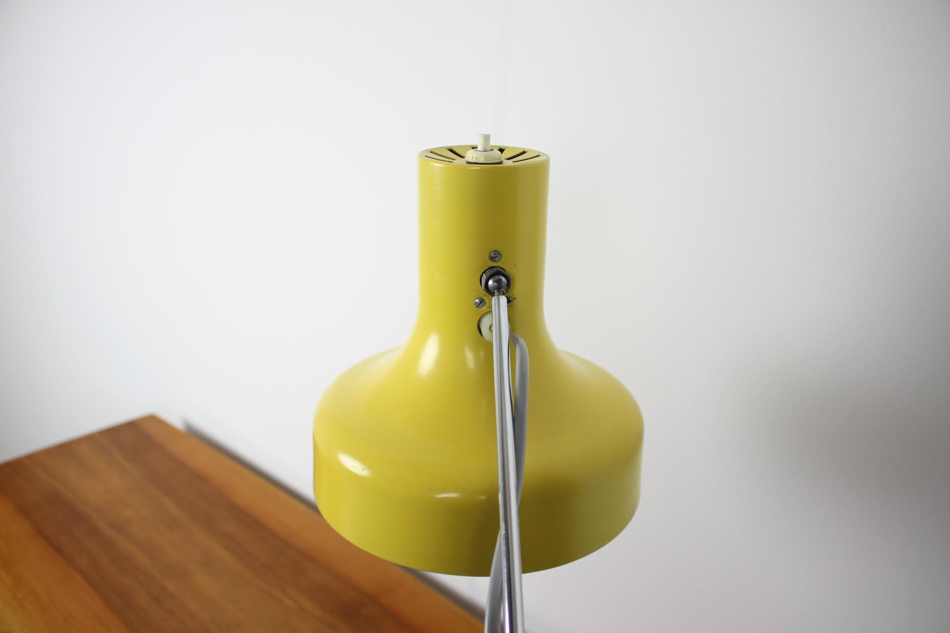 Midcentury Adjustable Table Lamp Designed by Josef Hůrka for Napako In Good Condition For Sale In Praha, CZ