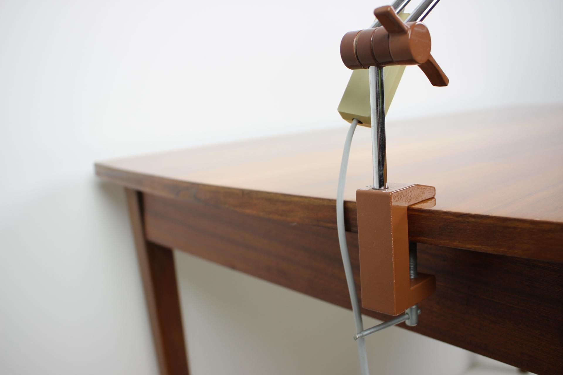Midcentury Adjustable Table Lamp Designed by Josef Hůrka for Napako, 1